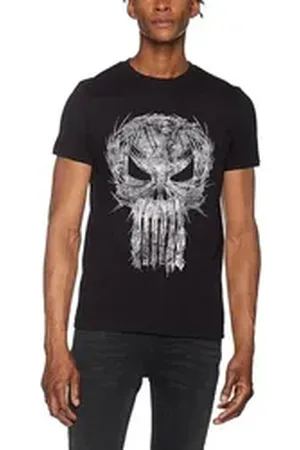 Marvel Print-Shirt THE PUNISHER Herren T-Shirt Schwarz S M L XL XXL XL