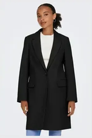 ONLY Langmantel ONLNANCY LIFE COAT CC OTW schwarz M (38)