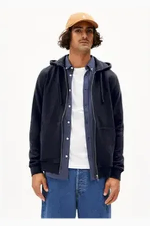 Armedangels Sweatjacke SAROMIAAN COMFORT Herren (Regular Fit) blau XXL