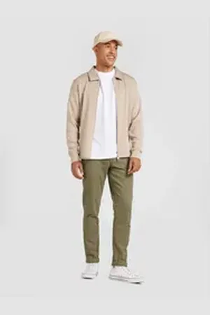 SELECTED HOMME Sweatjacke SLHManuel (1-tlg) Plain/ohne Details beige XL