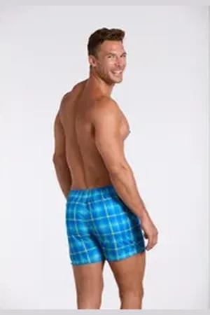Wavebreaker Badeshorts Shorts (1-St) blau L