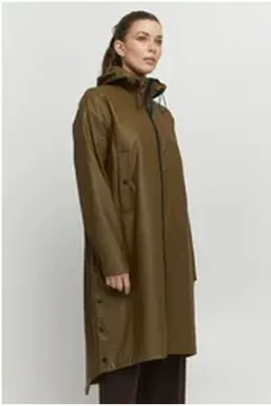 B YOUNG Regenjacke BYAVAN COAT 3 - 20811767 grün 34
