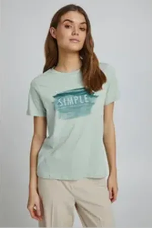 B YOUNG T-Shirt BYSAFA TSHIRT -20811290 grau M