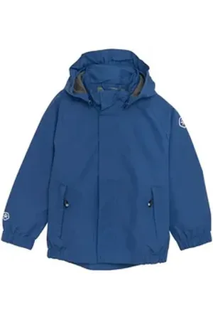 Color Kids Regenmantel COShell jacket - 5968 blau 164