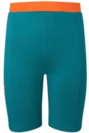 TROLLKIDS Badeshorts Kvalvika blau|grün|orange 92