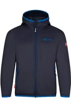 TROLLKIDS Regenjacke Trolltunga Wasserdicht blau 110