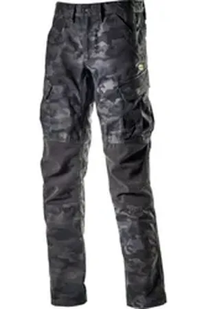 Diadora Utility Arbeitshose Pant Ripstop Cargo Camo grau L