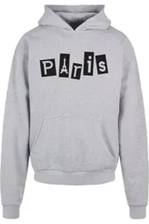 Merchcode Kapuzensweatshirt Herren Paris Ultra Heavy Hoody (1-tlg) grau 3XL