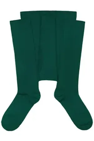 WERI SPEZIALS Strumpfhersteller GmbH Strickstrumpfhose Herrenstrumpfhosen >>Einfarbig<< mit Baumwolle weich hautfreundlich grün 46-48