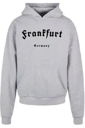 Merchcode Kapuzensweatshirt Herren Frankfurt Ultra Heavy Hoody (1-tlg) grau 3XL
