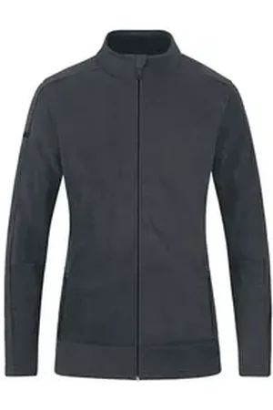 Jako Trainingsjacke 7703 Fleecejacke grau|schwarz 128