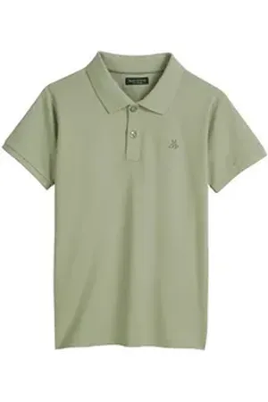 Marc O’ Polo Poloshirt aus Bio-Baumwoll-Piquée grün 176