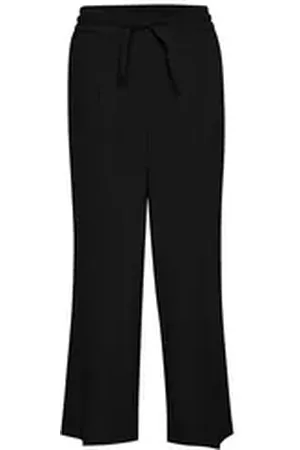 B YOUNG Sweathose BYDANTA Stoffhose mit Kordeln schwarz 40