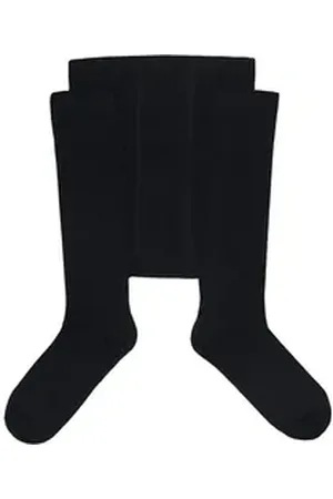WERI SPEZIALS Strumpfhersteller GmbH Strickstrumpfhose Herrenstrumpfhosen >>Einfarbig<< mit Baumwolle weich hautfreundlich schwarz 50-52