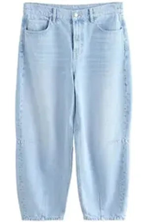 Next Tapered-fit-Jeans Barrel-Jeans mit hohem Bund (1-tlg) blau 28