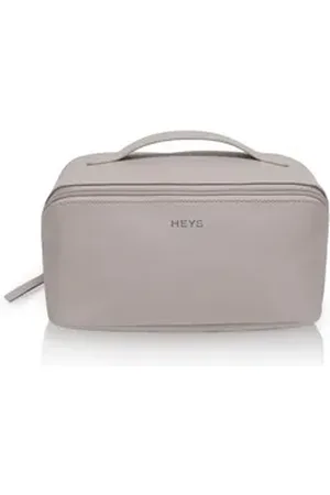 Heys Kosmetiktasche Cosmetic Travel Bag Schönheit, Make Up Case Beauty Bag Kulturbeutel braun