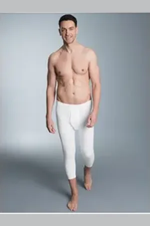 Trigema Lange Unterhose 3/4 Unterhose im Doppelpack (2-St) weiß 9