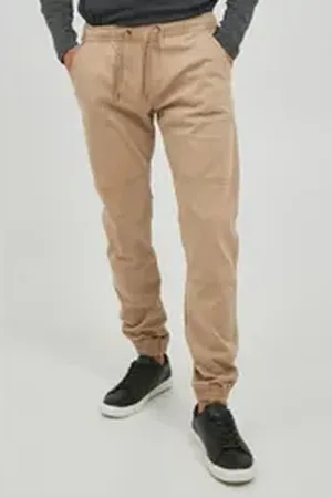 INDICODE Sweatpants IDBrontus Chinohose mit Kordelzug braun L