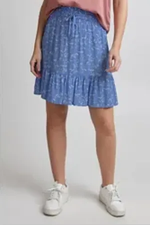 B YOUNG Sommerrock BYMMJOELLA SHORT SKIRT 2 -20811209 blau 36