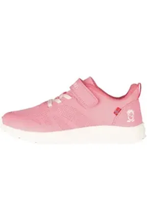 TROLLKIDS Alesund Sneaker Elastischer Schnürung und Klettriegel rosa 33 EU