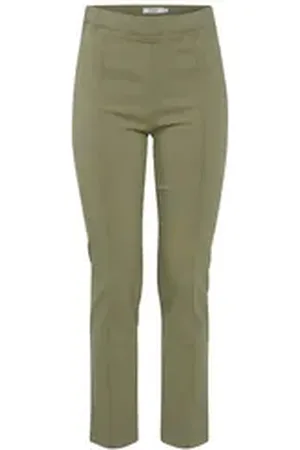 B YOUNG Chinohose BYDIXI CIGARET PANTS - 20809691 7/8 Hose im Chinostyle grün XXL