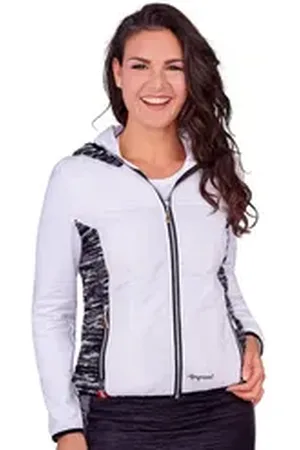 Almgwand Outdoorjacke Outdoorjacke Damen - EISKARSPITZE - weiß/schwarz schwarz 34