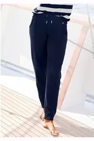 H.I.S H.I.S Relaxhose im maritimen Stil, Loungeanzug blau 48/50