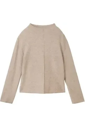 TOM TAILOR Stehkragenpullover braun XXL