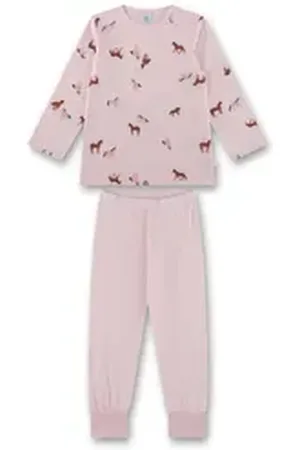 Sanetta Pyjama Mädchen Pyjama Baumwolle (2 tlg) rosa 116