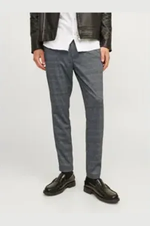 JACK & JONES Chinos JPSTMARCO JJCOOPER STRUCTURE CHINO SN grau 28