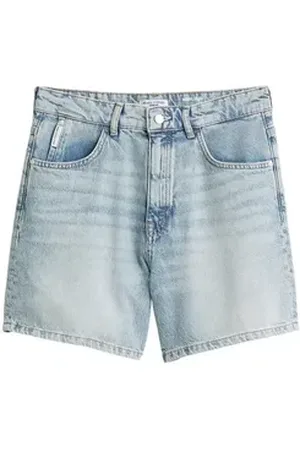 Marc O’ Polo Jeansshorts Denim Shorts, High Waist, Bermuda L blau 28