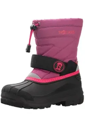 TROLLKIDS Telemark Winterboots Klettverschluss rosa 36 EU