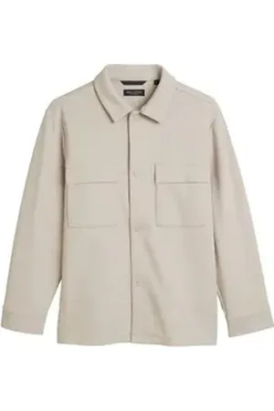 Marc O’ Polo Wolljacke aus strukturiertem Sweat braun 164