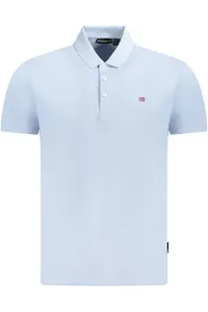 Napapijri Poloshirt Herren Kurzarm-Poloshirt Blau – Regular Fit L