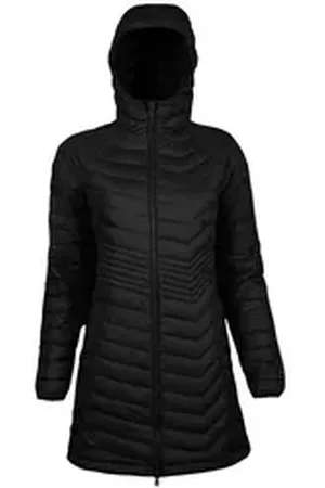 Columbia Steppmantel Powder LiteTM Mid Jacket mit Omni-HeatTM Reflective Thermosystem schwarz S