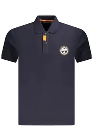 Napapijri Poloshirt Herren Kurzarm-Poloshirt Blau - Entspannter Schnitt L