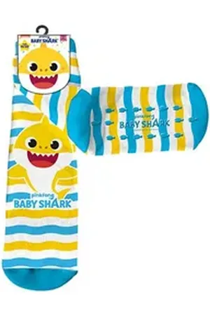 Baby Shark ABS-Socken Kinder ABS Socken Stopersocken anti Rutsch 2er pack (2-Paar, Set) bunt 27-30