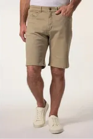 Boston Park Bermudas Colorjeans-Bermuda 5-Pocket Dehnbund lila 52