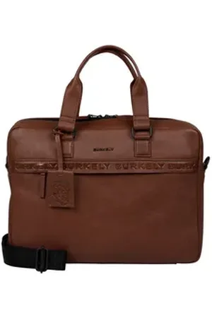 Burkely Businesstasche Minimal, aus echtem Leder braun