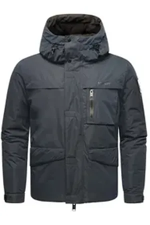 Stone Harbour Winterjacke Yorchii XX Herren Outdoorjacke mit Fleece-Innenfutter blau L (52)