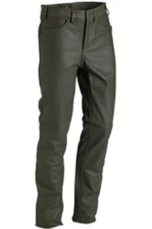 la chasse ® Lederhose Jagd Lederhose aus Büffelleder Damen strapazierfähig Büffellederhose 34