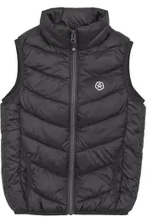 Color Kids Steppweste COWaistcoat Quilted Packable - 5438 Klassische Steppweste mit Logo grau 110