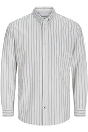 JACK & JONES Langarmhemd (1-tlg) weiß XL