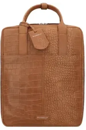 Burkely Laptoprucksack Cool Colbie, Leder braun