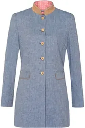 Reitmayer Trachtenjacke Fischgrat-Gehrock blau 44