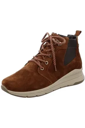 ARA Damen Schnürer Osaka nuts Stiefel braun 41 EU