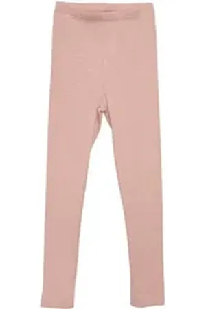 Minymo Leggings Leggings Rib-Girl rosa 110 - ca. 5 Jahre