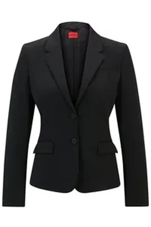 HUGO BOSS Jackenblazer Aredana (1-tlg) schwarz 40