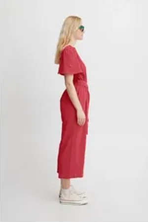 Ichi Jumpsuit IHGITTY JS3 - 20118386 rot 40