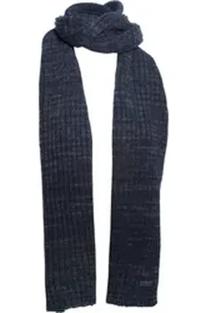 Eisglut Modeschal Dylan Scarf Strickschal marine-blau meliert blau